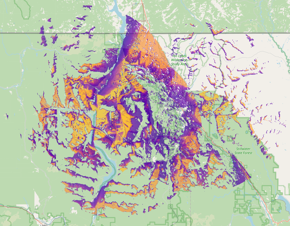 Eureka Mesh Three-Site Coverage Map